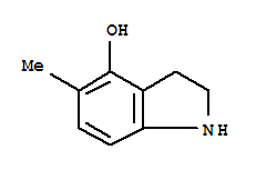1H-indol-4-ol, 2,3-dihydro-5-methyl- (9ci) Structure,770250-71-0Structure