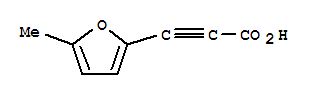 (9ci)-3-(5-甲基-2-呋喃)-2-丙炔酸結(jié)構(gòu)式_77034-21-0結(jié)構(gòu)式