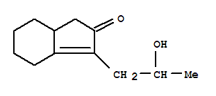 (9ci)-3,3a,4,5,6,7-六氫-1-(2-羥基丙基)-2H-茚-2-酮結構式_770735-87-0結構式