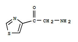 Ethanone, 2-amino-1-(4-thiazolyl)-Structure,771470-31-6Structure Ethanone, 2-amino-1-(4-thiazolyl)- Structure,771470-31-6Structure
