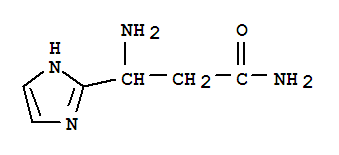 1H-imidazole-2-propanamide,beta-amino-(9ci)Structure,771521-69-8Structure 1H-imidazole-2-propanamide,beta-amino-(9ci) Structure,771521-69-8Structure