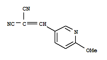 (9ci)-[(6-甲氧基-3-吡啶)亞甲基]-丙二腈結構式_771566-70-2結構式