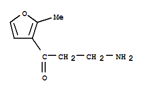 (9ci)-3-氨基-1-(2-甲基-3-呋喃)-1-丙酮結構式_771582-95-7結構式