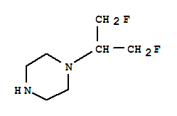 (9ci)-1-[2-氟-1-(氟甲基)乙基]-哌嗪結(jié)構(gòu)式_772330-41-3結(jié)構(gòu)式