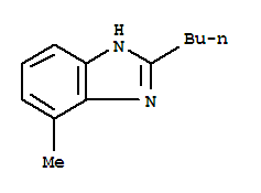 1H-benzimidazole,2-butyl-4-methyl-(9ci)Structure,77303-08-3Structure 1H-benzimidazole,2-butyl-4-methyl-(9ci) Structure,77303-08-3Structure