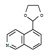 (9ci)-5-(1,3-二氧雜烷-2-基)-異喹啉結(jié)構(gòu)式_773088-74-7結(jié)構(gòu)式