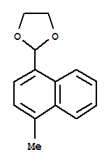 (9ci)-2-(4-甲基-1-萘)-1,3-二氧戊環(huán)結構式_773094-49-8結構式
