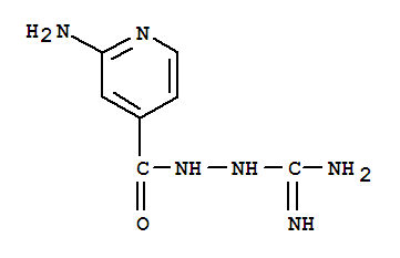 (9ci)-2-氨基-,2-(氨基亞氨基甲基)肼4-吡啶羧酸結(jié)構(gòu)式_77314-44-4結(jié)構(gòu)式