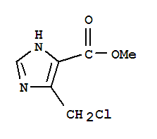 1H-imidazole-4-carboxylic acid, 5-(chloromethyl)-, methyl esterStructure,774142-69-7Structure 1H-imidazole-4-carboxylic acid, 5-(chloromethyl)-, methyl ester Structure,774142-69-7Structure