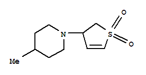 (9ci)-1-(2,3-二氫-1,1-二氧化物-3-噻吩)-4-甲基-哌啶結(jié)構(gòu)式_774533-88-9結(jié)構(gòu)式