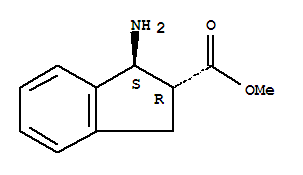 1H-indene-2-carboxylicacid,1-amino-2,3-dihydro-,methylester,(1s,2r)-Structure,775272-33-8Structure 1H-indene-2-carboxylicacid,1-amino-2,3-dihydro-,methylester,(1s,2r)- Structure,775272-33-8Structure
