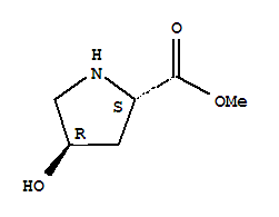 (4s)-rel-(9ci)-4-羥基-D-脯氨酸甲酯結(jié)構(gòu)式_775275-31-5結(jié)構(gòu)式