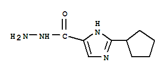 1H-imidazole-4-carboxylicacid,2-cyclopentyl-,hydrazide(9ci)Structure,775350-13-5Structure 1H-imidazole-4-carboxylicacid,2-cyclopentyl-,hydrazide(9ci) Structure,775350-13-5Structure