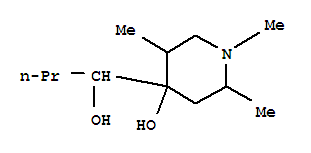 (9ci)-4-羥基-1,2,5-三甲基-alpha-丙基-4-哌啶甲醇結(jié)構(gòu)式_775520-39-3結(jié)構(gòu)式