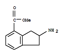 1H-indene-4-carboxylicacid,2-amino-2,3-dihydro-,methylester(9ci)Structure,775566-39-7Structure 1H-indene-4-carboxylicacid,2-amino-2,3-dihydro-,methylester(9ci) Structure,775566-39-7Structure