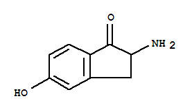 1H-inden-1-one, 2-amino-2,3-dihydro-5-hydroxy-Structure,776230-56-9Structure 1H-inden-1-one, 2-amino-2,3-dihydro-5-hydroxy- Structure,776230-56-9Structure