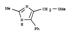 1H-imidazole,4-(methoxymethyl)-2-methyl-5-phenyl-(9ci)Structure,777803-79-9Structure 1H-imidazole,4-(methoxymethyl)-2-methyl-5-phenyl-(9ci) Structure,777803-79-9Structure