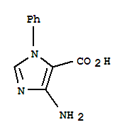 1H-imidazole-5-carboxylicacid,4-amino-1-phenyl-(9ci)Structure,777814-16-1Structure 1H-imidazole-5-carboxylicacid,4-amino-1-phenyl-(9ci) Structure,777814-16-1Structure