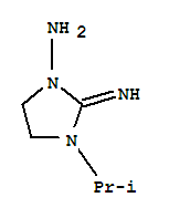 (9ci)-2-亞氨基-3-(1-甲基乙基)-1-咪唑啉胺結(jié)構(gòu)式_777840-12-7結(jié)構(gòu)式
