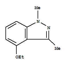 1H-indazole,4-ethoxy-1,3-dimethyl-(9ci)Structure,777863-07-7Structure 1H-indazole,4-ethoxy-1,3-dimethyl-(9ci) Structure,777863-07-7Structure