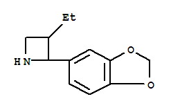 (9ci)-2-(1,3-苯并二氧雜環(huán)戊烯l-5-基)-3-乙基-氮雜丁烷結構式_777888-45-6結構式