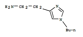 1H-imidazole-4-ethanamine,1-butyl-(9ci)Structure,779979-10-1Structure 1H-imidazole-4-ethanamine,1-butyl-(9ci) Structure,779979-10-1Structure