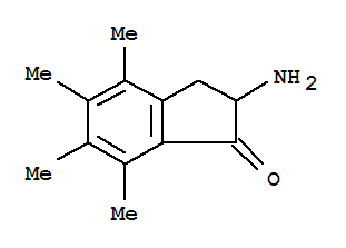 1H-inden-1-one,2-amino-2,3-dihydro-4,5,6,7-tetramethyl-(9ci)Structure,780743-34-2Structure 1H-inden-1-one,2-amino-2,3-dihydro-4,5,6,7-tetramethyl-(9ci) Structure,780743-34-2Structure