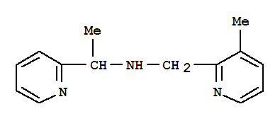 (9ci)-alpha-甲基-n-[(3-甲基-2-吡啶)甲基]-2-吡啶甲胺結(jié)構(gòu)式_780802-78-0結(jié)構(gòu)式