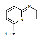 (9ci)-5-(1-甲基乙基)-咪唑并[1,2-a]吡啶結(jié)構(gòu)式_78132-61-3結(jié)構(gòu)式