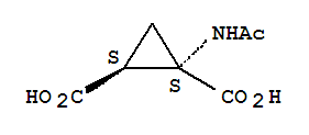 (1r,2r)-rel-(9ci)-1-(乙?；被?-1,2-環(huán)丙烷二羧酸結(jié)構(gòu)式_781608-33-1結(jié)構(gòu)式