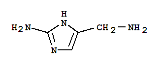 1H-imidazole-4-methanamine, 2-amino- (9ci)Structure,782437-10-9Structure 1H-imidazole-4-methanamine, 2-amino- (9ci) Structure,782437-10-9Structure