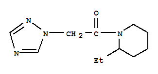 (9ci)-2-乙基-1-(1H-1,2,4-噻唑-1-基乙?；?-哌啶結(jié)構(gòu)式_783293-50-5結(jié)構(gòu)式