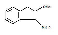 1H-inden-1-amine, 2,3-dihydro-2-methoxy-Structure,78407-09-7Structure 1H-inden-1-amine, 2,3-dihydro-2-methoxy- Structure,78407-09-7Structure