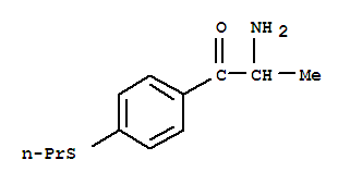  2-氨基-1-[4-(丙基硫代)苯基]-1-丙酮結構式_785048-82-0結構式