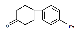 4-(4-聯(lián)苯)環(huán)己酮結構式_78531-65-4結構式