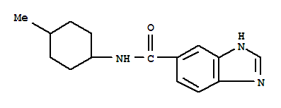 1H-benzimidazole-5-carboxamide,n-(4-methylcyclohexyl)-(9ci)Structure,785813-32-3Structure 1H-benzimidazole-5-carboxamide,n-(4-methylcyclohexyl)-(9ci) Structure,785813-32-3Structure