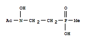 (9ci)-[2-(乙?；u基氨基)乙基]甲基-次膦酸結構式_786592-70-9結構式