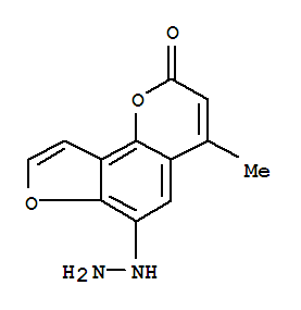 (9ci)-6-肼基-4-甲基-2H-呋喃并[2,3-h]-1-苯并吡喃-2-酮結(jié)構(gòu)式_786628-39-5結(jié)構(gòu)式