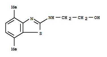 (9ci)-2-[(4,7-二甲基-2-苯并噻唑)氨基]-乙醇結(jié)構(gòu)式_787500-57-6結(jié)構(gòu)式