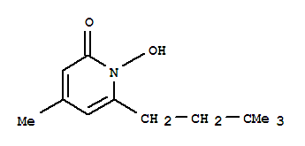 (9ci)-6-(3,3-二甲基丁基)-1-羥基-4-甲基-2(1H)-吡啶酮結(jié)構(gòu)式_787518-99-4結(jié)構(gòu)式