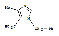 1H-imidazole-5-carboxylicacid,4-methyl-1-(phenylmethyl)-(9ci)Structure,787523-31-3Structure 1H-imidazole-5-carboxylicacid,4-methyl-1-(phenylmethyl)-(9ci) Structure,787523-31-3Structure