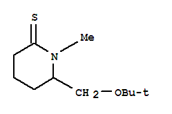 6-[(1,1-二甲基乙氧基)甲基]-1-甲基-2-哌啶硫酮結(jié)構(gòu)式_787636-56-0結(jié)構(gòu)式