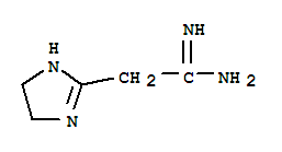 1H-imidazole-2-ethanimidamide, 4,5-dihydro-Structure,789438-05-7Structure 1H-imidazole-2-ethanimidamide, 4,5-dihydro- Structure,789438-05-7Structure