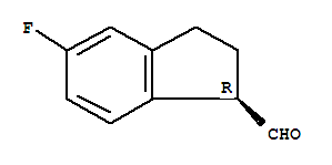 1H-indene-1-carboxaldehyde,5-fluoro-2,3-dihydro-,(1r)-(9ci)Structure,789632-01-5Structure 1H-indene-1-carboxaldehyde,5-fluoro-2,3-dihydro-,(1r)-(9ci) Structure,789632-01-5Structure