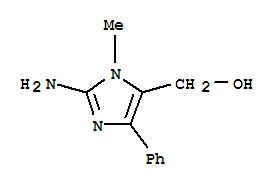 1H-imidazole-5-methanol,2-amino-1-methyl-4-phenyl-(9ci)Structure,790151-61-0Structure 1H-imidazole-5-methanol,2-amino-1-methyl-4-phenyl-(9ci) Structure,790151-61-0Structure