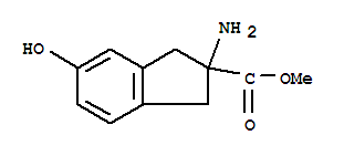 1H-indene-2-carboxylicacid,2-amino-2,3-dihydro-5-hydroxy-,methylester(9ci)Structure,790614-25-4Structure 1H-indene-2-carboxylicacid,2-amino-2,3-dihydro-5-hydroxy-,methylester(9ci) Structure,790614-25-4Structure