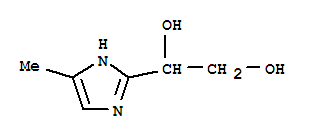 (9ci)-1-(4-甲基-1H-咪唑-2-基)-1,2-乙烷二醇結(jié)構(gòu)式_790642-46-5結(jié)構(gòu)式
