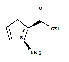 3-Cyclopentene-1-carboxylicacid,2-amino-,ethylester,(1r,2s)-rel-(9ci)Structure,790657-32-8Structure 3-Cyclopentene-1-carboxylicacid,2-amino-,ethylester,(1r,2s)-rel-(9ci) Structure,790657-32-8Structure