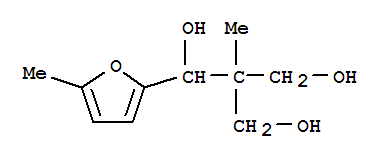 (9ci)-2-(羥基甲基)-2-甲基-1-(5-甲基-2-呋喃)-1,3-丙二醇結(jié)構(gòu)式_790665-26-8結(jié)構(gòu)式