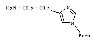 1H-imidazole-4-ethanamine,1-propyl-(9ci)Structure,790707-11-8Structure 1H-imidazole-4-ethanamine,1-propyl-(9ci) Structure,790707-11-8Structure